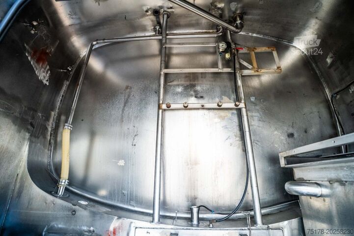 Mleko cisterna MAFA SAL 40.24/95e -INOX-29.000 L (no pump)