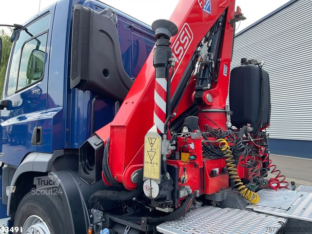 Автомобил с кран DAF FT CF 370 Euro 6 Fassi 15 Tonmeter laadkraan