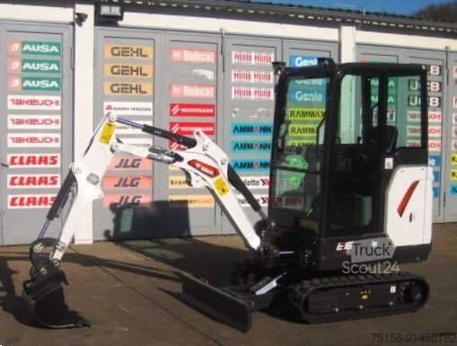 Mini-pelle Bobcat E 16 Minibagger – Zusatzhydraulik