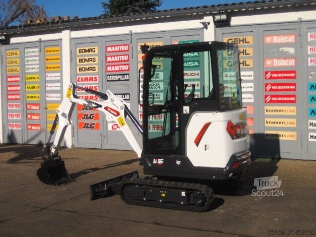 Mini-pelle Bobcat E 16 Minibagger – Zusatzhydraulik