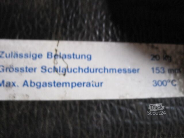 Nederman udstødningsudsugningsanlæg til lastbil / personbil  