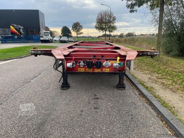 Container transport Van Hool 3B0070 20 FT Chassis / BPW Axles / NL Trailer