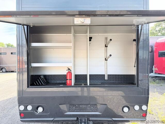 Скотовоз MERCEDES-BENZ ATEGO 1021  Roelofsen 3  Pferde  Wohnung Dusche