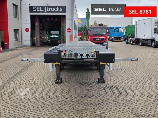 Tukkipuoliperävaunu WEB-TRAILER LPRS 24 | Alu-Felgen | Liftachse