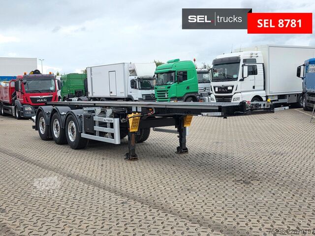 Tukkipuoliperävaunu WEB-TRAILER LPRS 24 | Alu-Felgen | Liftachse