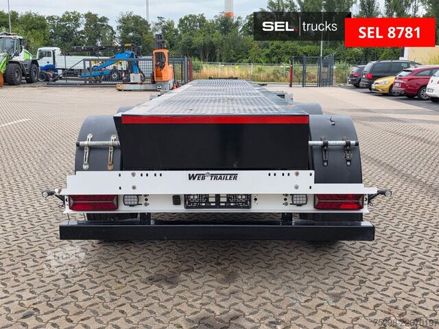 Tukkipuoliperävaunu WEB-TRAILER LPRS 24 | Alu-Felgen | Liftachse