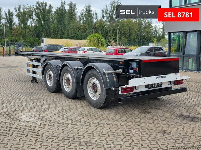 Tukkipuoliperävaunu WEB-TRAILER LPRS 24 | Alu-Felgen | Liftachse