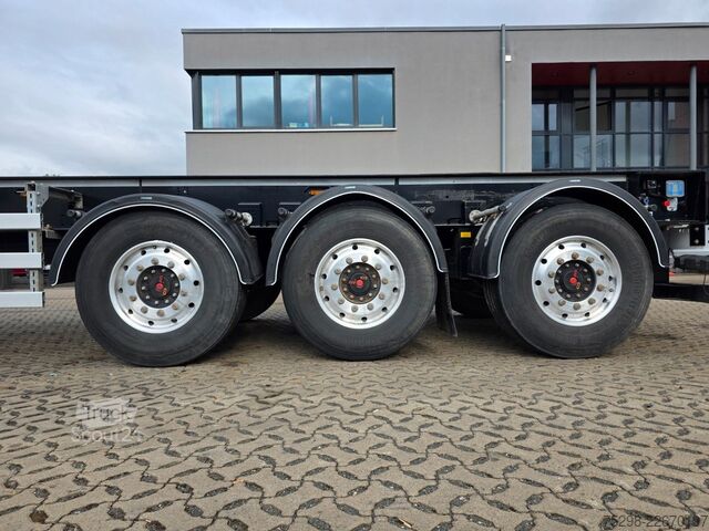 Tukkipuoliperävaunu WEB-TRAILER LPRS 24 | Alu-Felgen | Liftachse