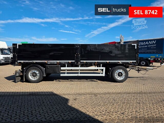 Avoperävaunu ACKERMANN-FRUEHAUF PA-F 18/7 1E/BPA | Alu-Felgen | Baustoff
