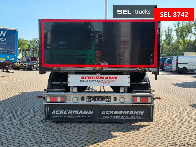 Avoperävaunu ACKERMANN-FRUEHAUF PA-F 18/7 1E/BPA | Alu-Felgen | Baustoff
