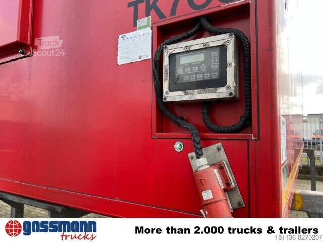 Wechselfahrgestell LKW MILDNER Wechselbrücke Tiefkühl 7.45, Carrier