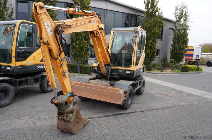 Hjulförsedd grävmaskin Hyundai Robex 55W-9 Wheeled Excavator 5.5t / 2pc
