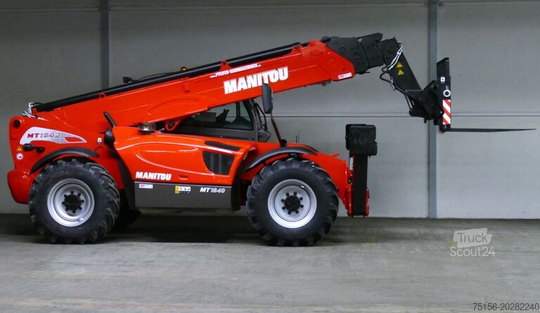 Vysokozdvižný vozík s teleskopickým ramenom Manitou MT 1840 A TURBO Serie E3 - 4x4x4 - 18m /
