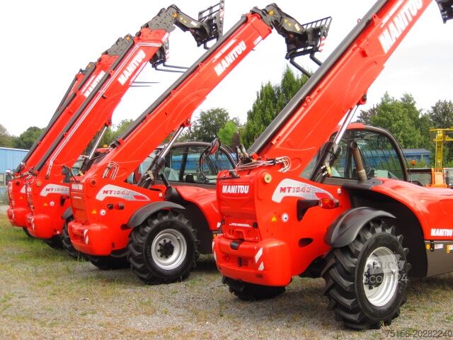 Vysokozdvižný vozík s teleskopickým ramenom Manitou MT 1840 A TURBO Serie E3 - 4x4x4 - 18m /