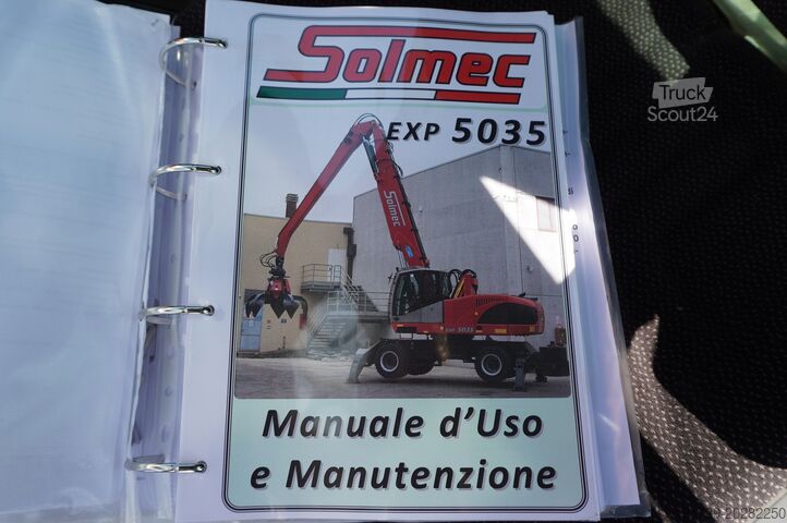 Omlastningsmaskin Solmec EXP 5035/6000 mth!/37t material handler