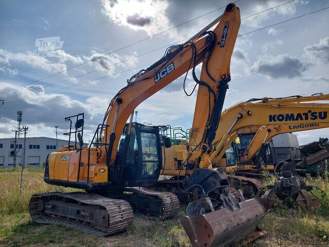 Grävmaskin på larvband JCB JS 145LC crawler excavator / 4800 MTH