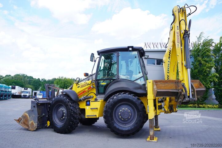Grävlastare New Holland B 115 C backhoe loader / 1000 MTH !