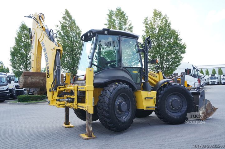 Grävlastare New Holland B 115 C backhoe loader / 1000 MTH !