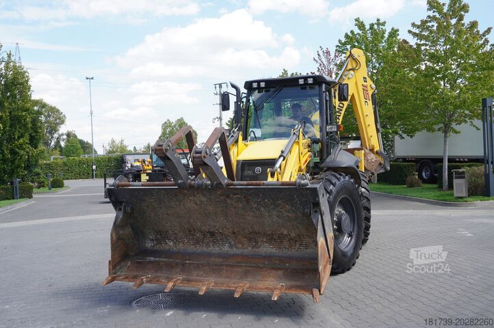 Grävlastare New Holland B 115 C backhoe loader / 1000 MTH !
