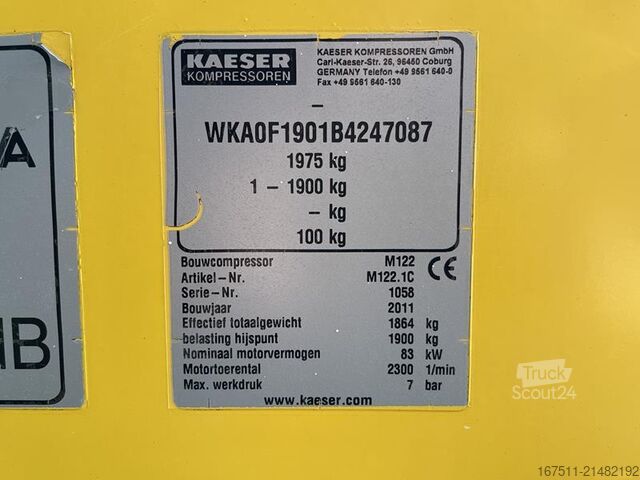 Verdichter Kaeser M 122 - N