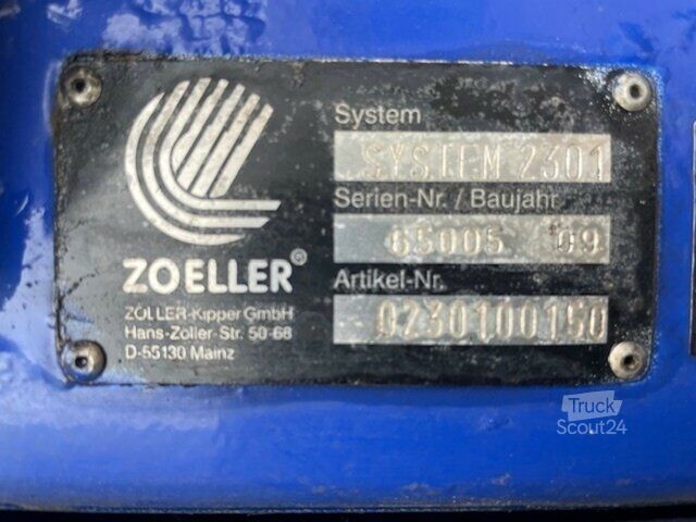 Atkritumu vedējs MAN 26.320 TGS 6x2 Faun/Zöller