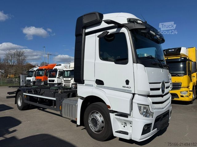 Podvozok nákladného vozidla MERCEDES-BENZ ACTROS 1840 L 6-Sitzer BDF-Fahrgestell 7,45 m