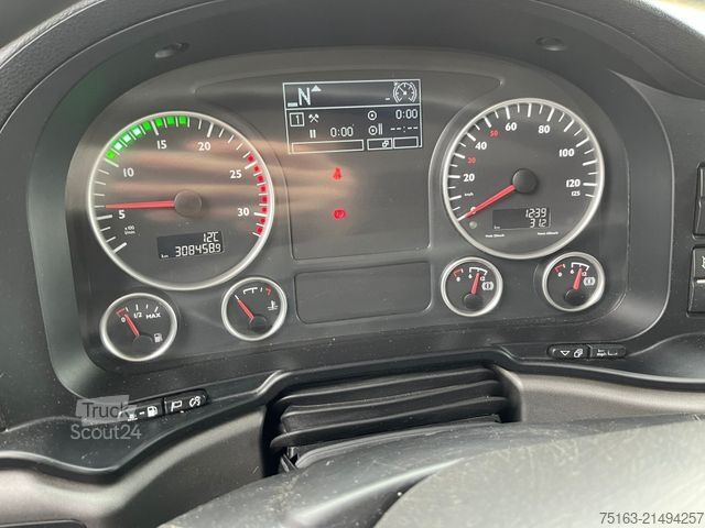 Vakuuminė cisterna sunkvežimis MAN TG-S 26.440 BL 6x2 Saug + Spülwagen Kroll ADR