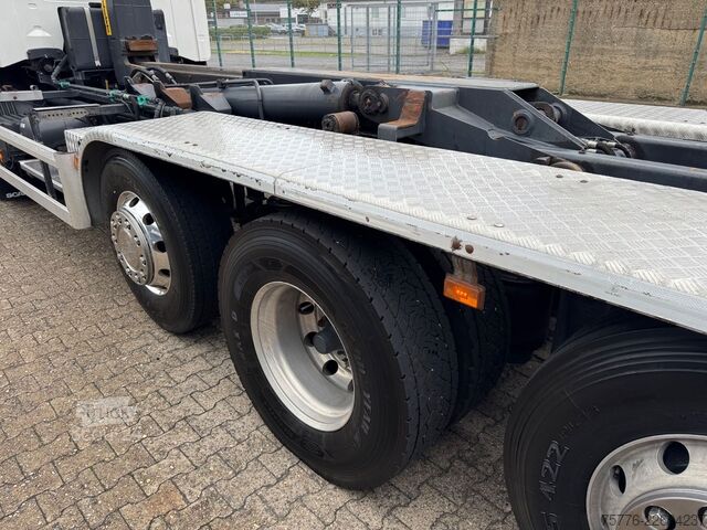 Camion benne à bras amovible SCANIA G400  LB 8x2  Hyvalift Abrollkipper Retarder