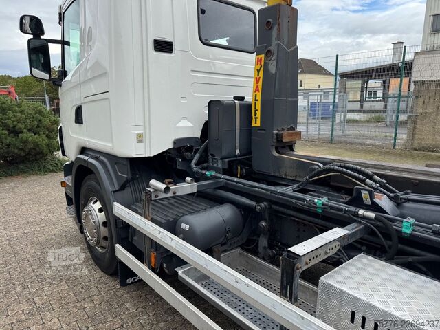 Camion benne à bras amovible SCANIA G400  LB 8x2  Hyvalift Abrollkipper Retarder