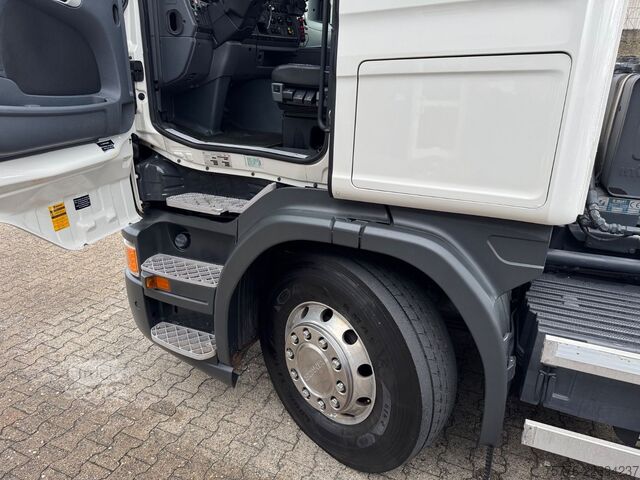 Camion benne à bras amovible SCANIA G400  LB 8x2  Hyvalift Abrollkipper Retarder