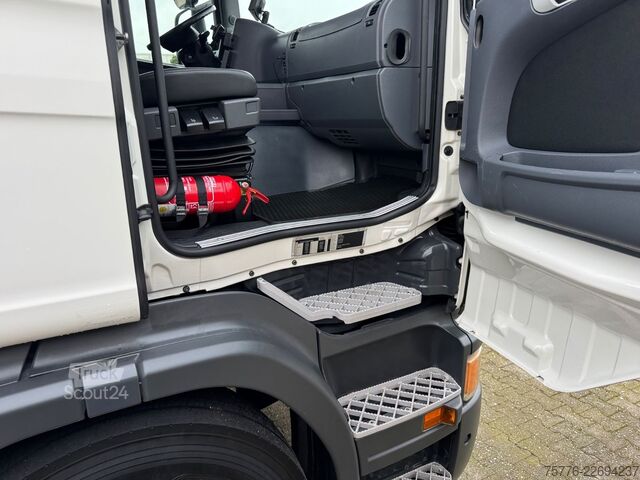 Camion benne à bras amovible SCANIA G400  LB 8x2  Hyvalift Abrollkipper Retarder