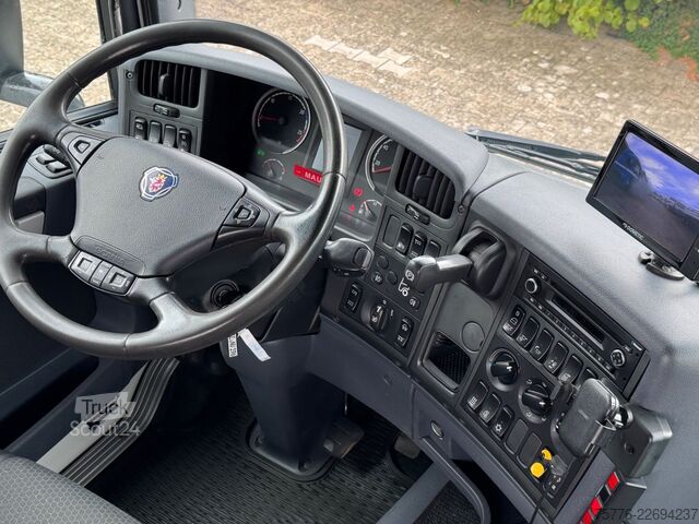 Camion benne à bras amovible SCANIA G400  LB 8x2  Hyvalift Abrollkipper Retarder
