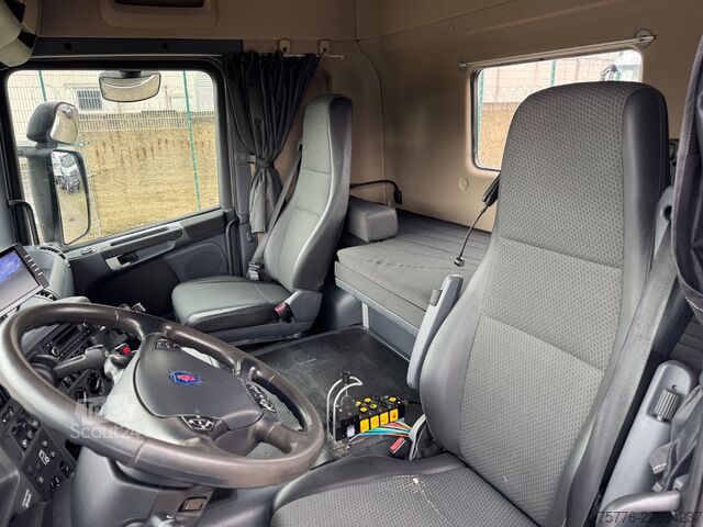 Camion benne à bras amovible SCANIA G400  LB 8x2  Hyvalift Abrollkipper Retarder