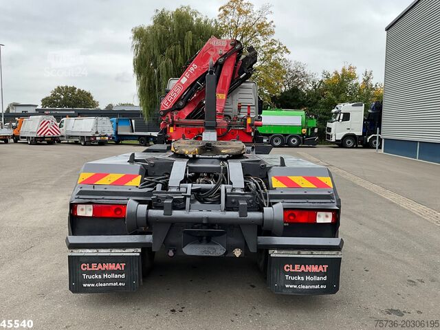 Hakenarmsystem Volvo FM 340 6x4 Fassi 19 Tonmeter laadkraan