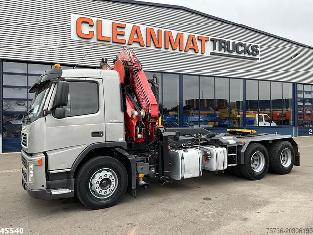 Hakenarmsystem Volvo FM 340 6x4 Fassi 19 Tonmeter laadkraan