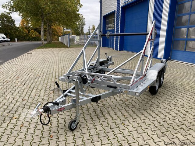 Kabeltrommelanhänger mit 2323KG Nutzlast TA-NO T4A Kabeltrommel-Anhänger 3000KG