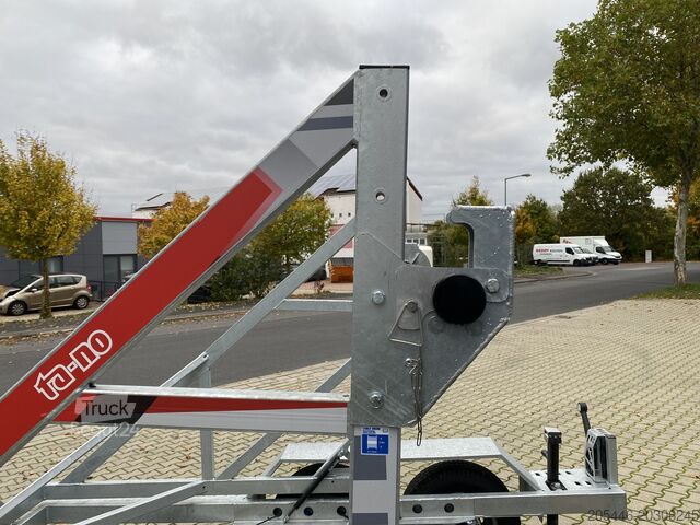 Kabeltrommelanhänger mit 2323KG Nutzlast TA-NO T4A Kabeltrommel-Anhänger 3000KG