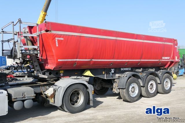 Semi-remorque benne SCHMITZ CARGOBULL SKI 24 SL 7.2, Stahl, Thermo, 27m³, Luft-Lift