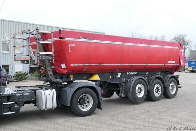 Semi-remorque benne SCHMITZ CARGOBULL SKI 24 SL 7.2, Stahl, Thermo, 27m³, Luft-Lift
