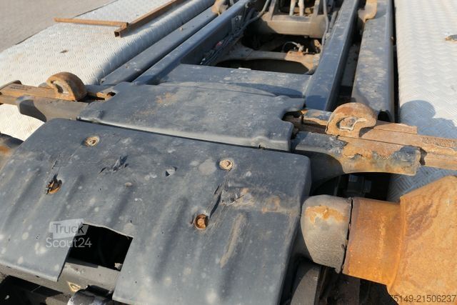 Roll-off tipper truck IVECO 460 X-WAY Stralis 6x2, Hiab XR21S59, Lenk-Lift