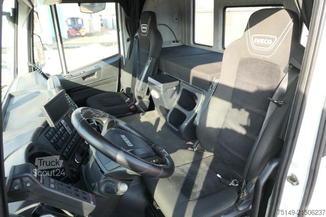 Roll-off tipper truck IVECO 460 X-WAY Stralis 6x2, Hiab XR21S59, Lenk-Lift