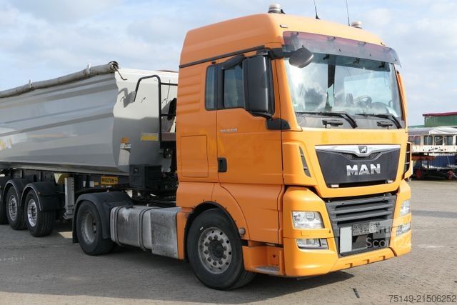 Standartinis vilkikas MAN 18.500 TGX 4x2, Intarder, Voll-Luft, Hydr.,Klima