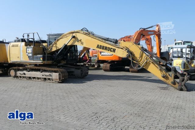 Kettenbagger CATERPILLAR 320E, S.W.S., Greifer- u. Hammervorrichtung