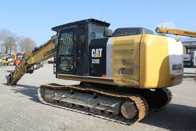 Kettenbagger CATERPILLAR 320E, S.W.S., Greifer- u. Hammervorrichtung