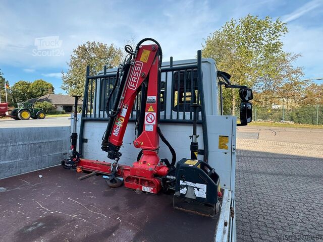 Dubă pick-up IVECO 75E16 Pritsche mit Kran Fassi