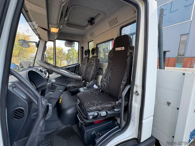 Dubă pick-up IVECO 75E16 Pritsche mit Kran Fassi