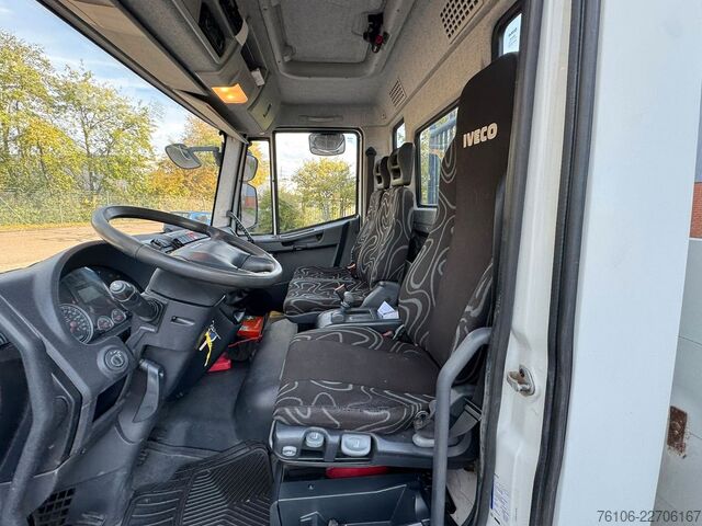 Dubă pick-up IVECO 75E16 Pritsche mit Kran Fassi