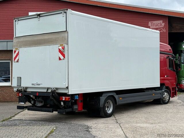 Dostavno vozilo s kesonom MERCEDES-BENZ 824L Atego Koffer Lbw, Klima Standheizung