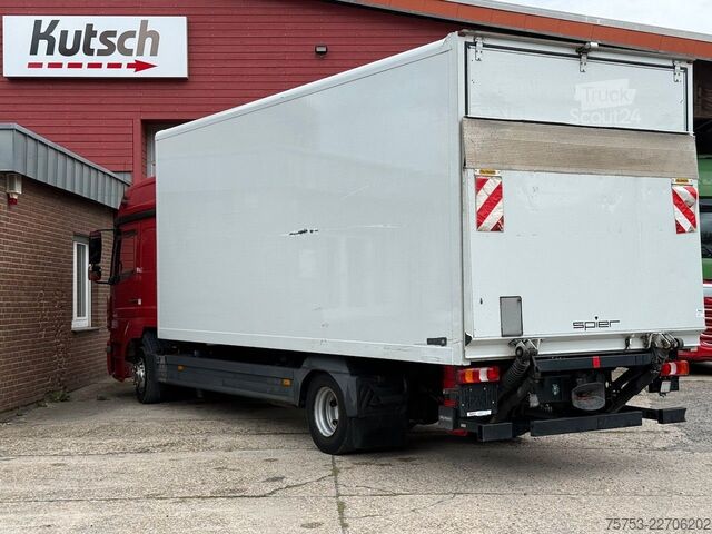 Dostavno vozilo s kesonom MERCEDES-BENZ 824L Atego Koffer Lbw, Klima Standheizung