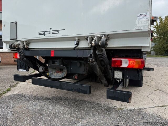 Dostavno vozilo s kesonom MERCEDES-BENZ 824L Atego Koffer Lbw, Klima Standheizung